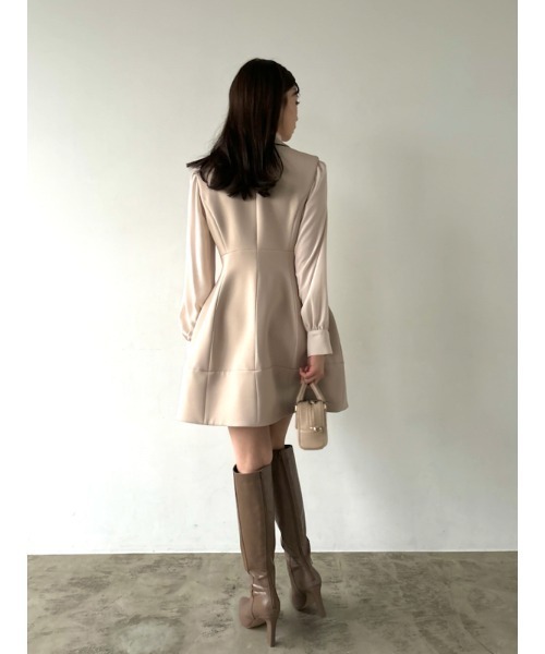 SNIDEL（スナイデル）の「コンストラクトミニワンピース（ワンピース