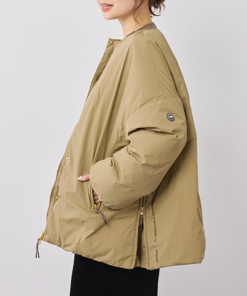 フレンチダックダウンサイドジップジャケット（ダウンジャケット