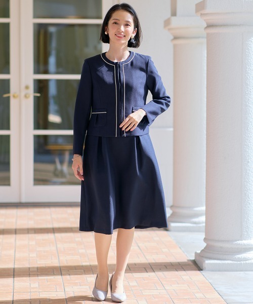 フォーマル】3点セットワンピースアンサンブル（テーラードジャケット