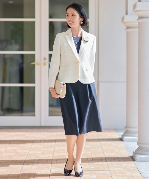 フォーマル】3点セットワンピースアンサンブル（テーラードジャケット
