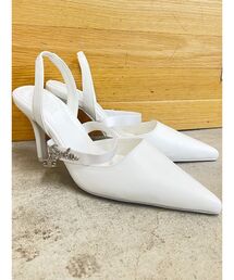 GYDA｜ジェイダのパンプス（ホワイト/白色系）通販 - ZOZOTOWN