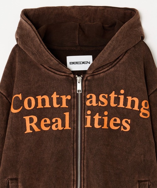 BEEDEN（ビーデン）の「LOGO PIGMENT BASIC PARKER（パーカー）」 - WEAR