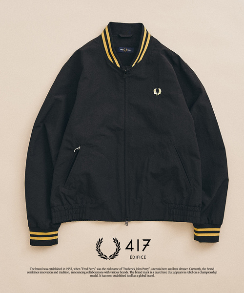 FRED PERRY / フレッドペリー417別注 Tennis Bomberブルゾン（ナイロン