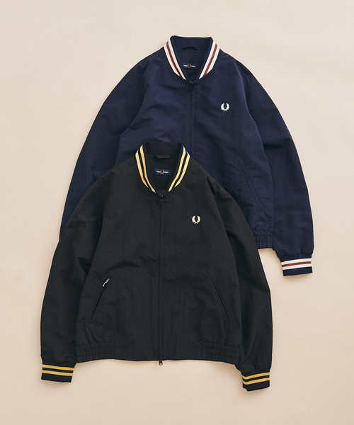 FRED PERRY / フレッドペリー417別注 Tennis Bomberブルゾン（ナイロン