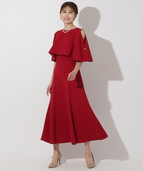 AND COUTURE（アンドクチュール）の「ケープレイヤードクルーネック