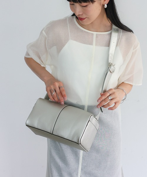 セール】ワンショルダースクエアバッグ クロスボディバッグ 横長バッグ