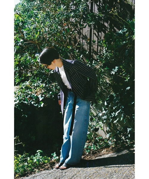 BLACK BY MOUSSY（ブラックバイマウジー）の「loose straight crash