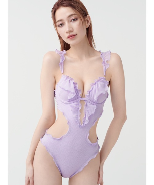 Ravijour（ラヴィジュール）の「フリル ワンピース（水着）」 - WEAR