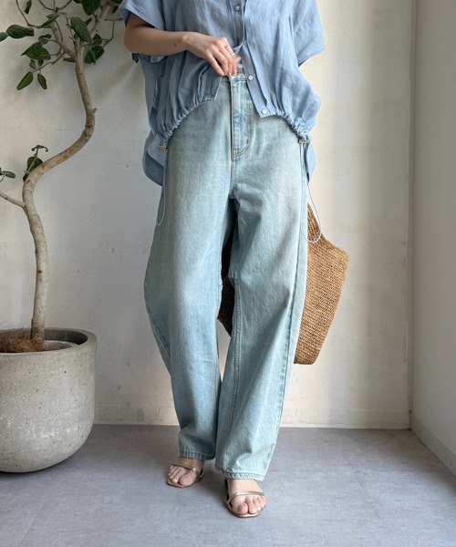 DouDou（ドゥドゥ）の「カーブデニム（デニムパンツ）」 - WEAR