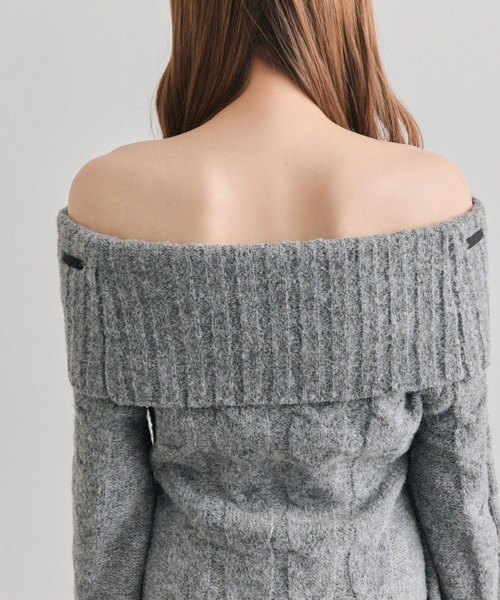 セール】【インフルエンサー企画】YUI girly cable one-piece