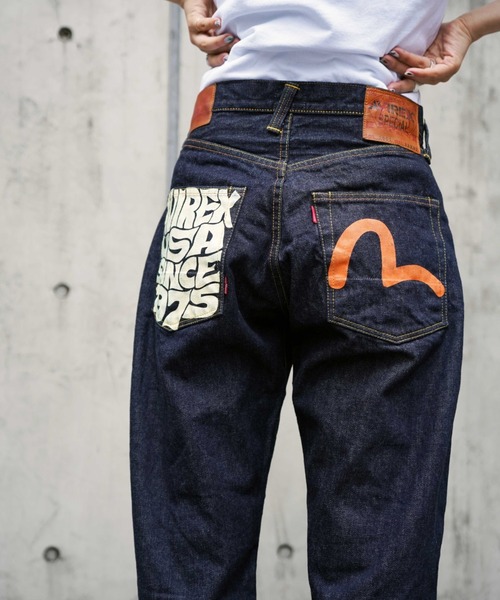 EVISU（エヴィス）の「【EVISU×AVIREX】デニム パンツ/DENIM PANTS