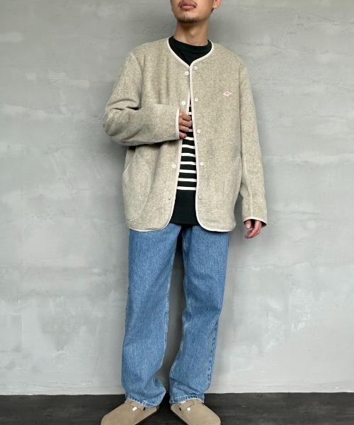 DANTON（ダントン）の「[DANTON/ダントン] フリース ノーカラー