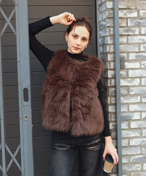 セール】ファーベスト（ベスト）｜GLAMOROUS JANE（グラマラスジェーン