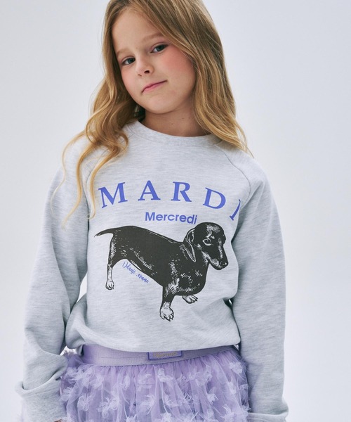 KIDS SWEATSHIRT DDANJI（スウェット）｜Mardi Mercredi（マルディ