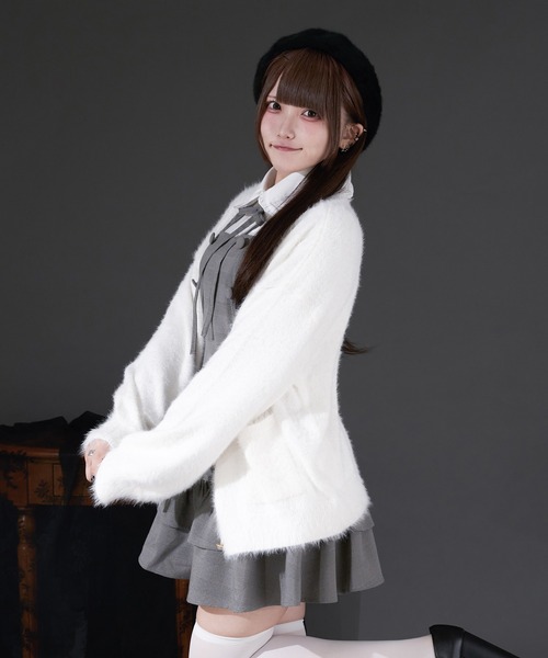 Pal elfy（パルエルフィー）の「クラシカルシャツレイヤードワンピース