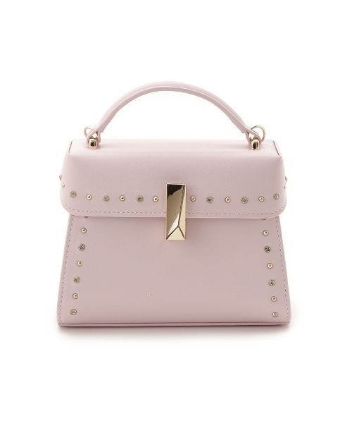 セルフォード CELFORD ビジュースタッズポシェット ピンク CELFORD