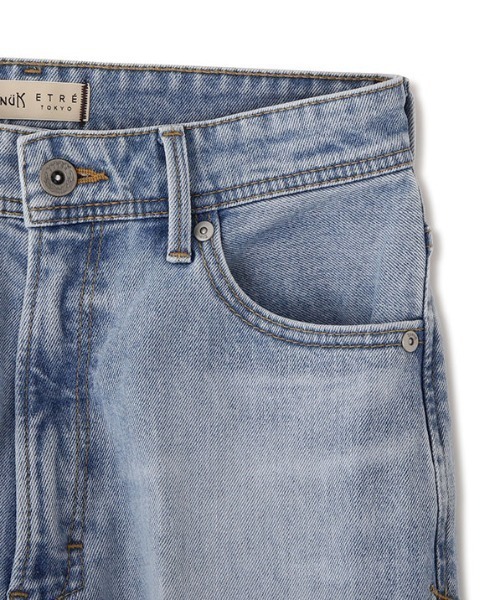 セール】YANUK×ETRE TOKYO Center Crease Straight Denim（デニム