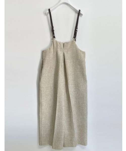 CHIGNON（シニヨン）の「CHIGNON サスペンダー付きツイードサロペット