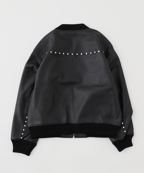 AFB / エーエフビー STUDDED BOMBER JACKET（ブルゾン）｜AFB