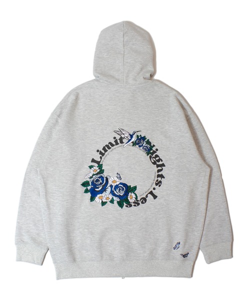 JACKROSE（ジャックローズ）の「JE-サークルローズ＆バタフライ・ZIP