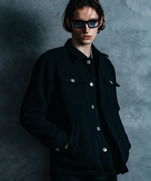 CRIMIE（クライミー）の「WOOL SHIRT JACKET / ウール シャツ