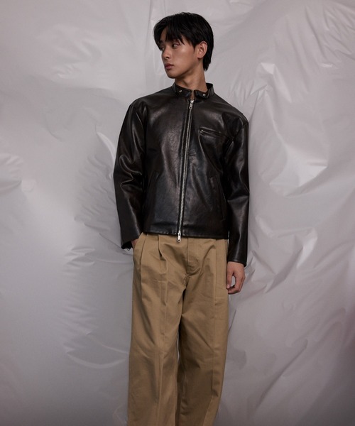 the cle SINGLE RIDERS JACKET THE CLE ザクレ SINGLE RIDERS JACKET 1