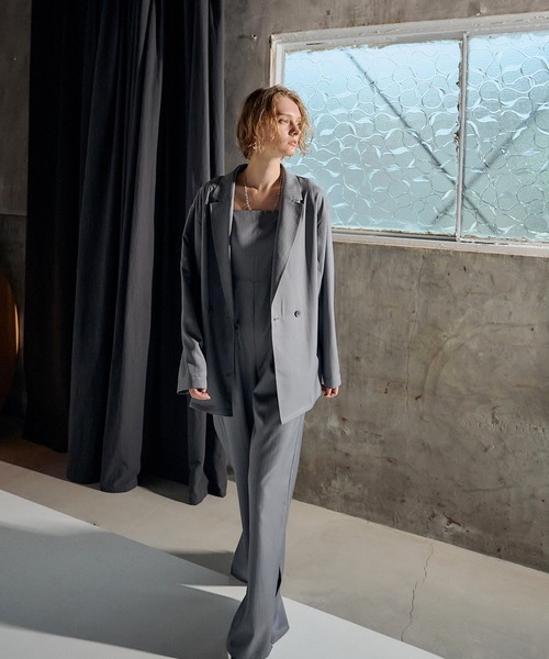 et.UNiVER（エトユニベール）の「Pratical set up（パンツドレス