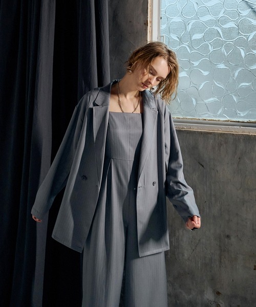 et.UNiVER（エトユニベール）の「Pratical set up（パンツドレス