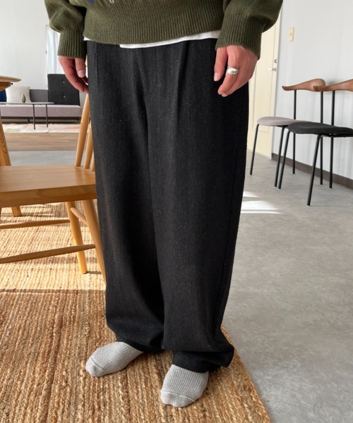 ネップツイードスラックス（スラックス）｜BROKEN BASE（ブロークン