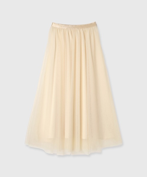 anuans（アニュアンス）の「シアーボリュームチュールスカート
