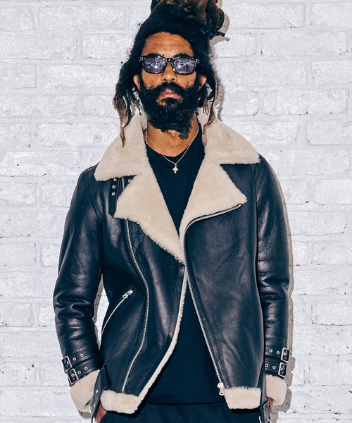 CRIMIE（クライミー）の「MOUTON RIDERS JACKET（ライダースジャケット