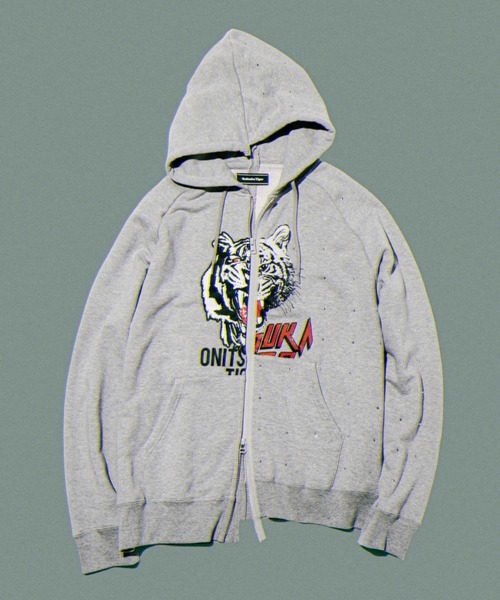 Onitsuka Tiger（オニツカタイガー）の「ZIP-UP HOODIE / シップアップ