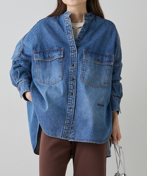 PUAL CE CIN（ピュアルセシン）の「ヴィンテージライクデニムバンド