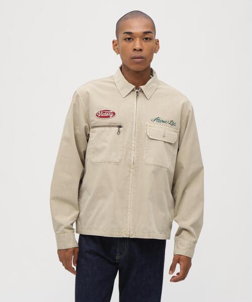 A.A.R.C》FADED EMB WORK JACKET / フェイド エンブロイダリー ワーク