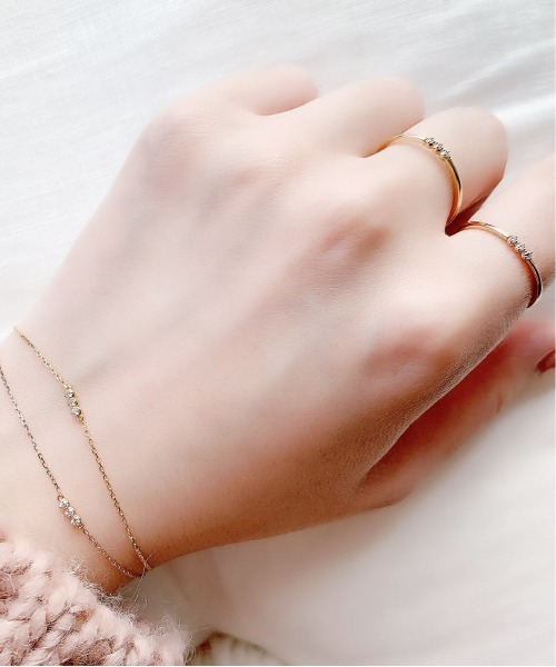 専用)AHKAH「WEB限定品」 アミュレットリング 18Kピンクゴールド WEB