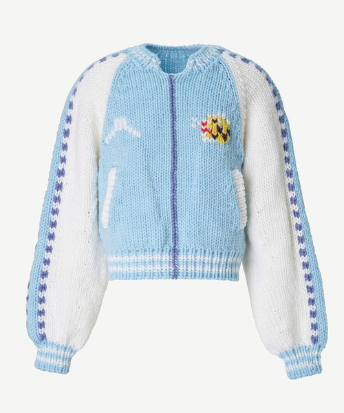 anrealage homme（アンリアレイジオム）の「KNIT SOUVENIR JACKET