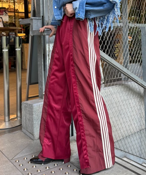 ≪新色追加≫【etsinta/エシンタ】リメイクトラックジャージーパンツ