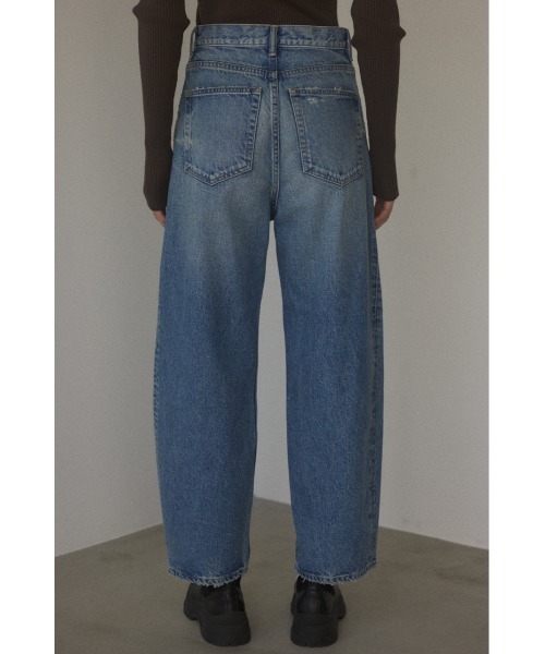 はれるや様用 ブラックバイマウジー プナビンテージロングデニム BLACK