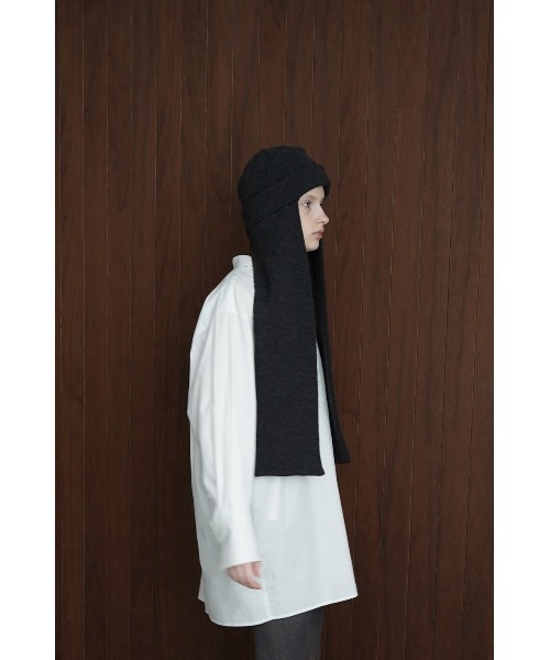 CLANE（クラネ）の「CLANE/クラネ/MUFFLER KNIT CAP（ニットキャップ