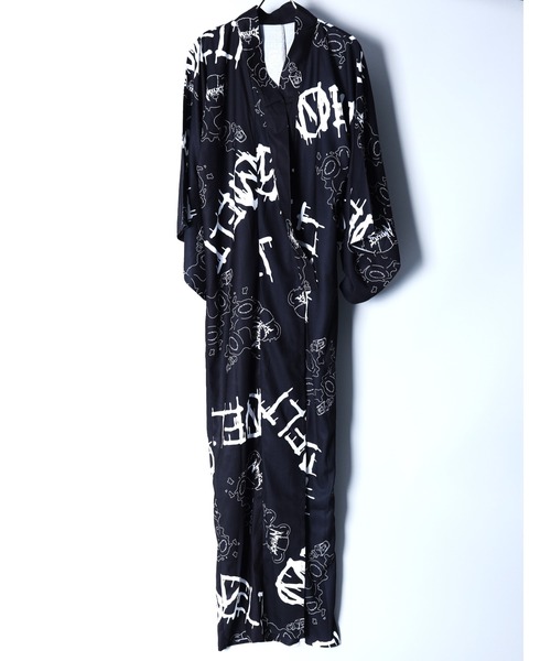 Amilige（アミリージュ）の「MELT Bear総柄浴衣（浴衣）」 - WEAR