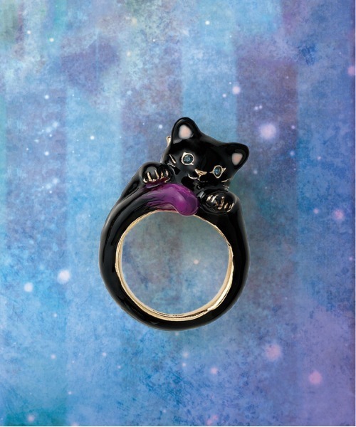 ANNA SUI（アナスイ）の「猫モチーフ リング（リング）」 - WEAR