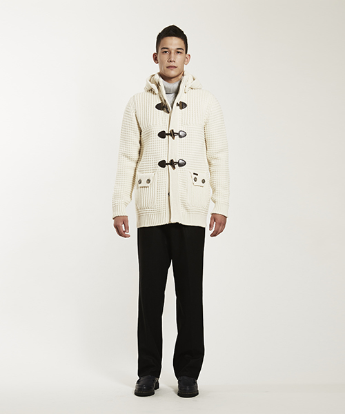 BARK（バーク）の「BARK ニットダッフル（ダッフルコート）」 - WEAR