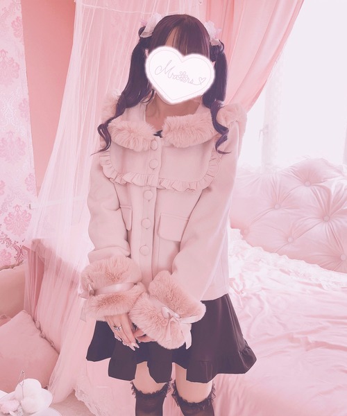 MA*RS（アメーバーマーズ）の「レースアップセーラー襟ショートコート