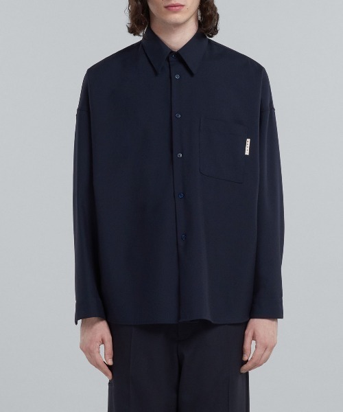 MARNI（マルニ）の「TROPICAL WOOL SHIRT/トロピカルウールシャツ