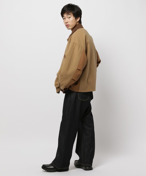 niko and（ニコアンド）の「ウーリーテックハンティングブルゾン