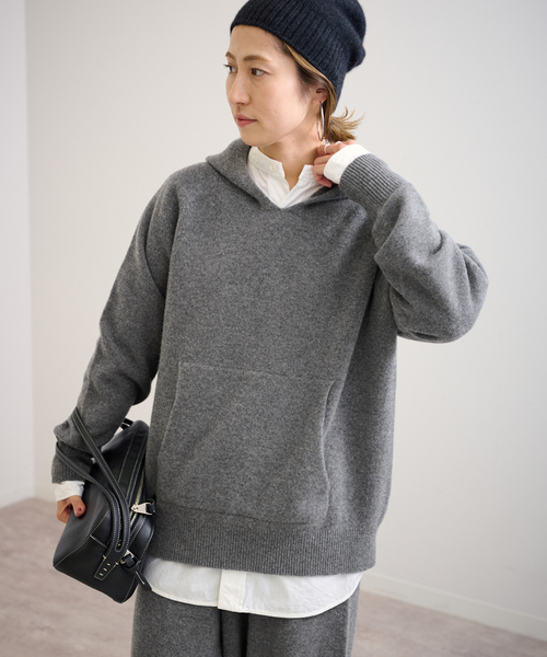 FRAMeWORK（フレームワーク）の「≪追加≫圧縮ウールフードプル