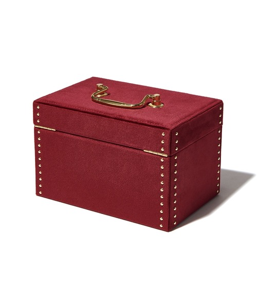 セール】ANNA SUI ジュエリーボックス S ダークレッド（収納グッズ