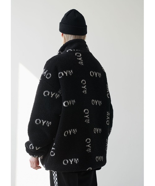 OY（オーワイ）の「総柄ボアフリースジャケット（ブルゾン）」 - WEAR