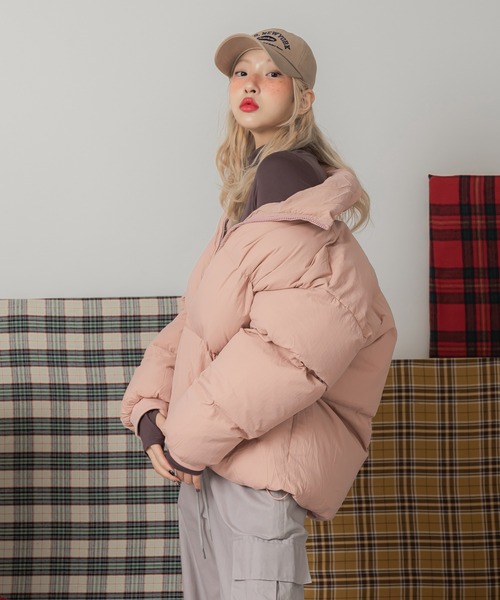 FOLLOWIN（フォロウィン）の「【UNISEX】シンプルダウンジャケット