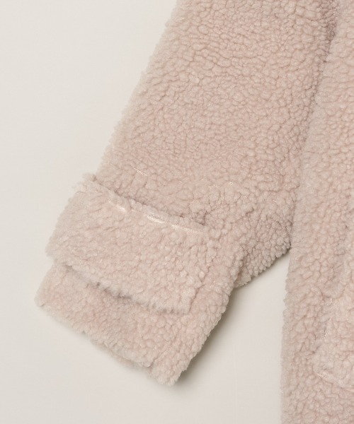 エコペルボア ロングコート（その他アウター）｜three dots